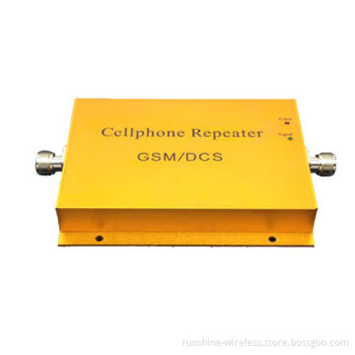 GSM DCS Dual-band Mobile Phone Signal Repeater/Amplifier Booster with 1,500m² Coverage